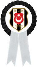 Beşiktaş Saten Kokart Beşiktaş Saten Kokart - Özel Tasarım Yaka Kokartı
