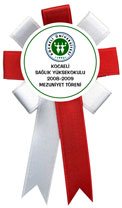 Kocaeli Okul Açılışı Saten Kokart Kocaeli Okul Açılışı Saten Kokart - Özel Tasarım Yaka Kokartı